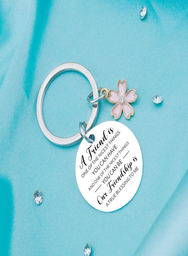 Aisity Friendship Gifts for Women Friends Female Bff Bestie Gift Best Friend Keychain Gift for Teen Girls Women Birthday Christmas Gifts Stocking Stuffers for Teen Girls - Image 3